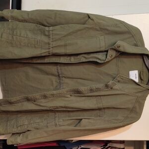 Old Navy Women's Olive Military Jacket
